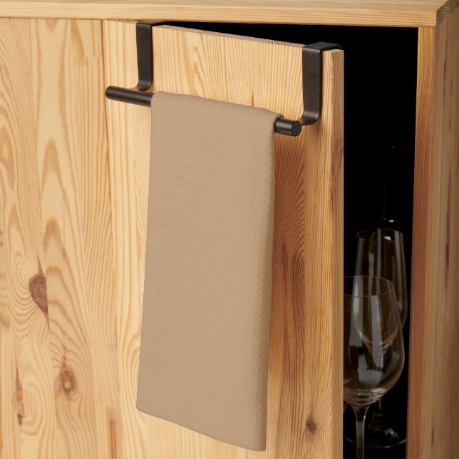 Trend Colour - Warm Beige Kitchen Towel (Thirds Fold)