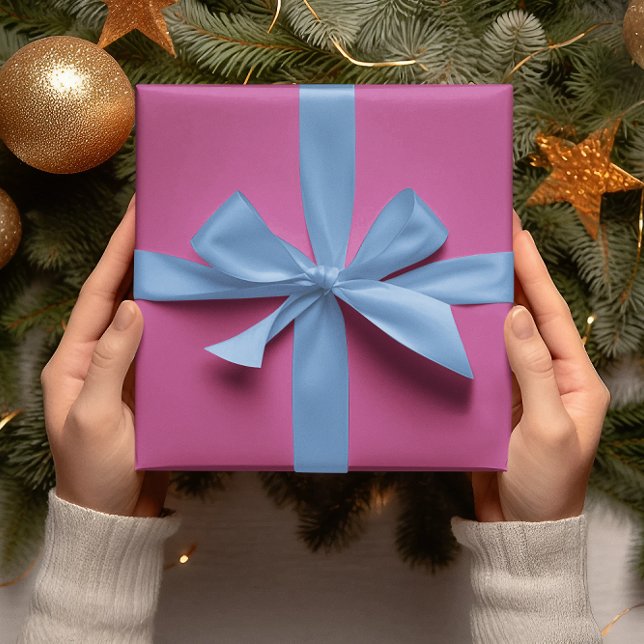 Trend Colours - Berry Colour - Solid Roll Wrapping Paper (Creator Uploaded)