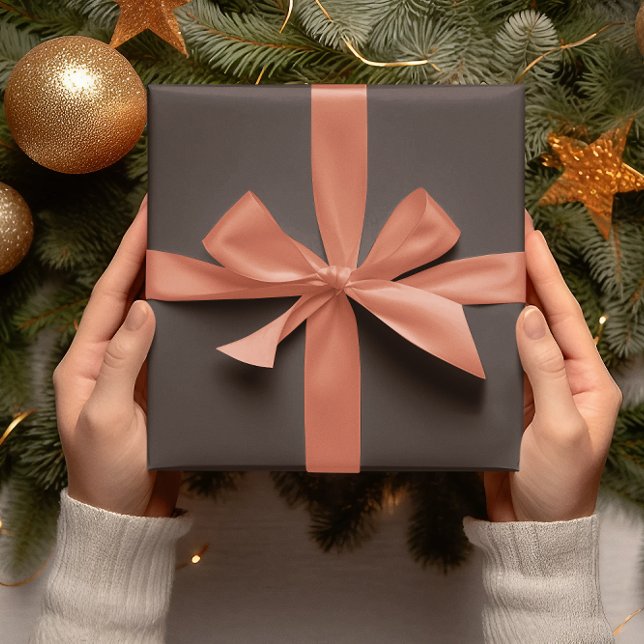 Trend Colours - Coffee Brown Colour - Solid Roll Wrapping Paper (Creator Uploaded)