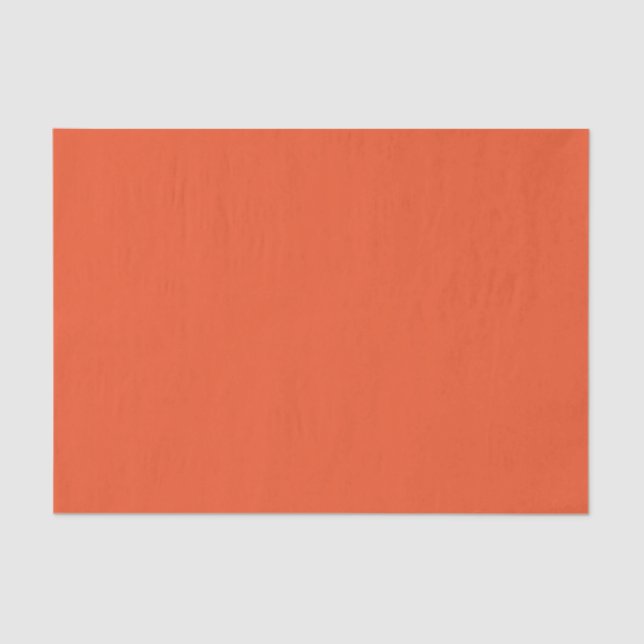 Trend Colours -Flame Red Colour - Solid Roll Tissue Paper (Front)