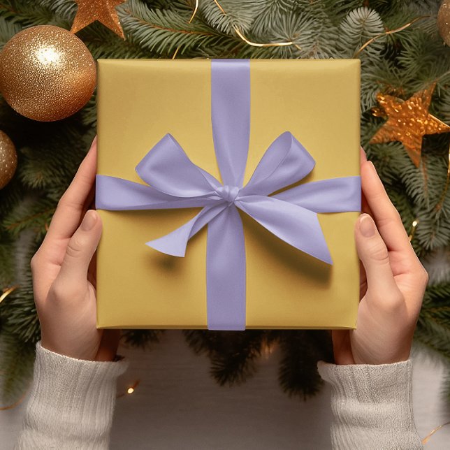 Trend Colours - Golden Yellow Colour - Solid Roll Wrapping Paper (Creator Uploaded)