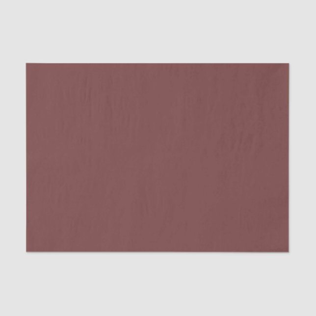 Trend Colours - Mahogany Brown Colour - Solid Tissue Paper (Front)