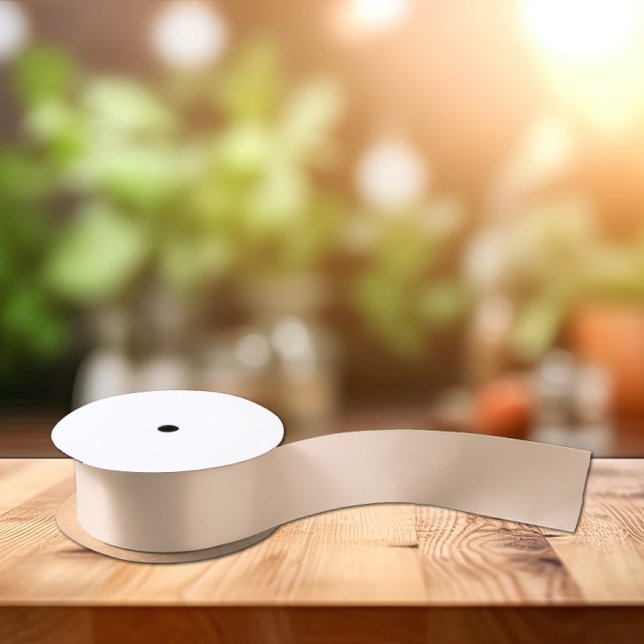 Trend Colours - Peach Blush Colour - Solid Satin Ribbon (Creator Uploaded)