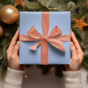 Trend Colours - Powder Blue Colour - Solid Roll Wrapping Paper