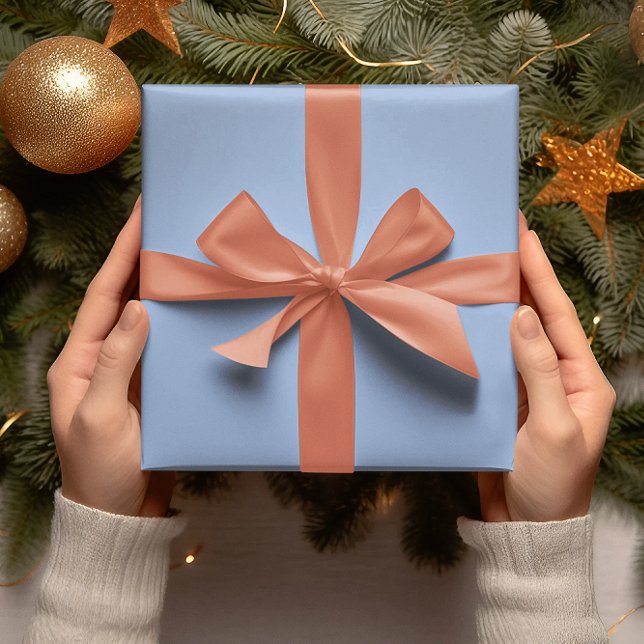 Trend Colours - Powder Blue Colour - Solid Roll Wrapping Paper (Creator Uploaded)