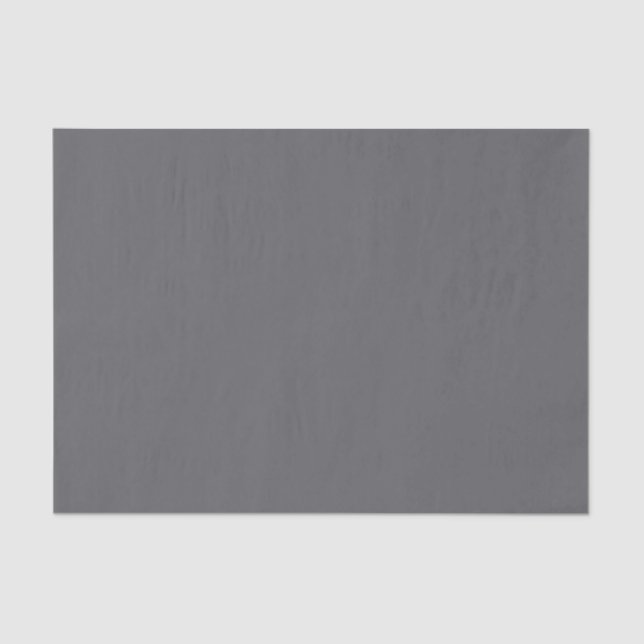 Trend Colours - Slate Grey Colour - Solid Tissue Paper (Front)