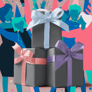 Trend Colours - Slate Grey Colour - Solid Wrapping Paper Sheet