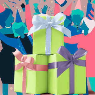 Trend Colours - Spring Green Colour - Solid Wrapping Paper Sheet