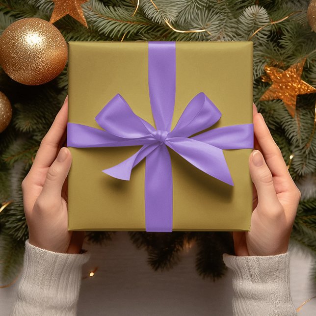 Trend Colours - Sunny Olive Colour - Solid Roll Wrapping Paper (Creator Uploaded)