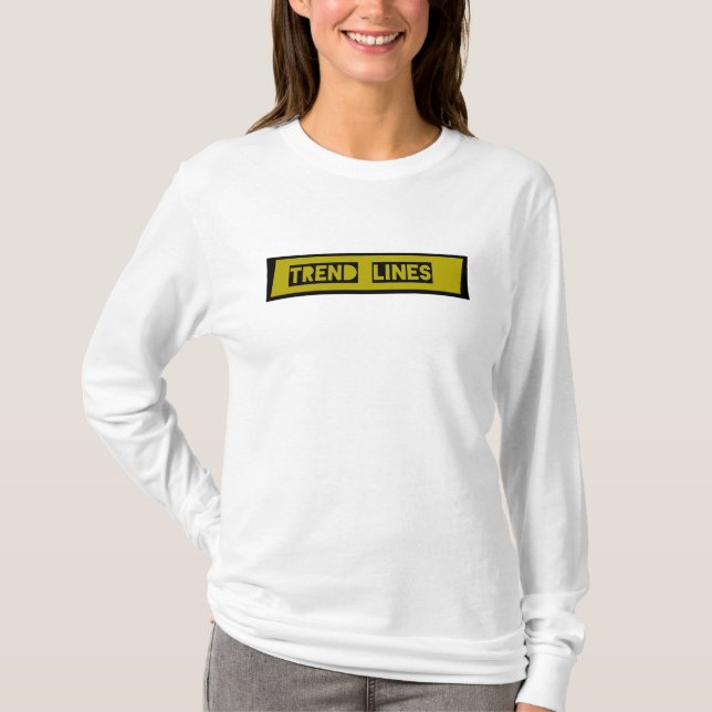 Trend lines Trading T-Shirt (Front)