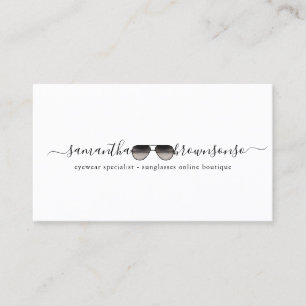 Trend Online boutique Eyewear sun Glasses Business Card