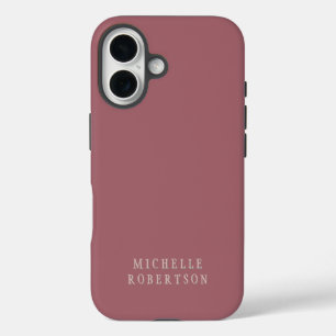 Trend Rose Dust Gold Creative Unique Classical iPhone 16 Case