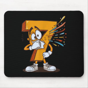 Trending 67 Funny Sick Seven Halloween Outfit Mouse Pad