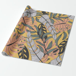Trending abstract seamless pattern with colorful t wrapping paper