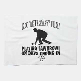 Trending and awesome Lawn-bowl designs Tea Towel