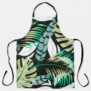 Trending bright seamless pattern with colorful tro apron
