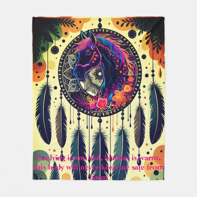 Trending Custom Fleece Blankets on Zazzle USA – (Front)