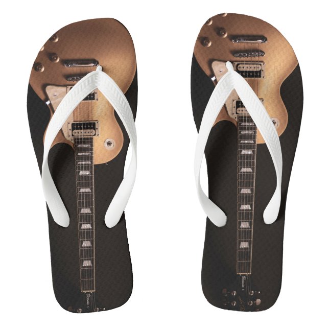 Trending Custom Guitar Flip Flops template  (Footbed)