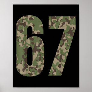 Trending Gen Alpha Six Seven 6 7 Meme Cam Multi Ca Poster