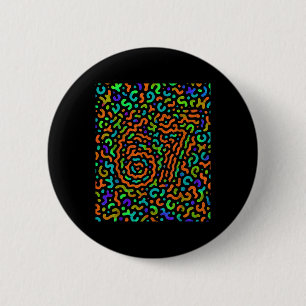Trending Gen Z Alpha Six Seven 6 7 _2  Cm Round Badge
