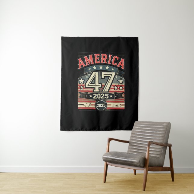 Trending-Inspired Design for 2025 Tapestry (In Situ)