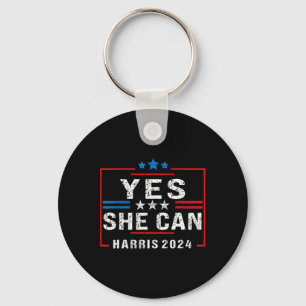 Trending Kamala Yes She Can Key Ring