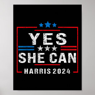 Trending Kamala Yes She Can Poster