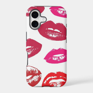 Trending Kisses pattern luscious pink lips mwah!