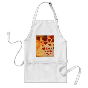 Trending love hearts, accessories. Valentines day Standard Apron