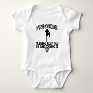 Trending Muay thai designs Baby Bodysuit