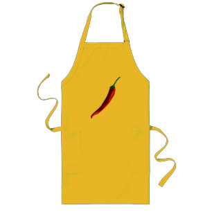 Trending Red chilli Long Apron