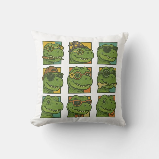 Trendosaurus Rex Cushion (Front)