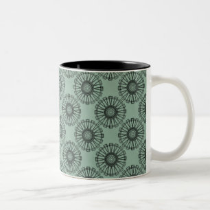Trendsetter Mug, Sage Two-Tone Coffee Mug