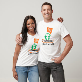 TRENDSETTER SOCIAL INFLUENCER ORANGE GREEN UNISEX T-Shirt