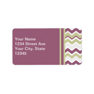 Trendy 2013 colours template label