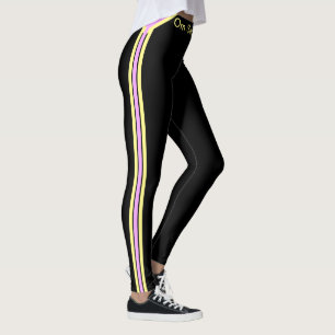 Trendy 3-Stripe Leggings