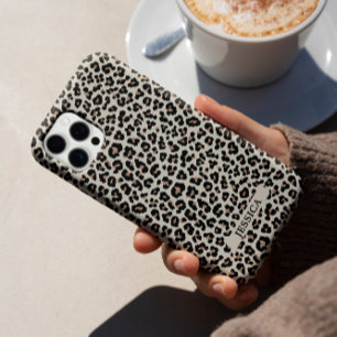 Trendy Abstract Animal Leopard Cheetah Pattern iPhone 16 Pro Case