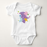 Trendy abstract pattern in purple and blue colours