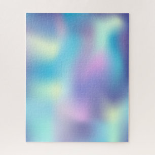 Trendy abstract unicorn jigsaw puzzle