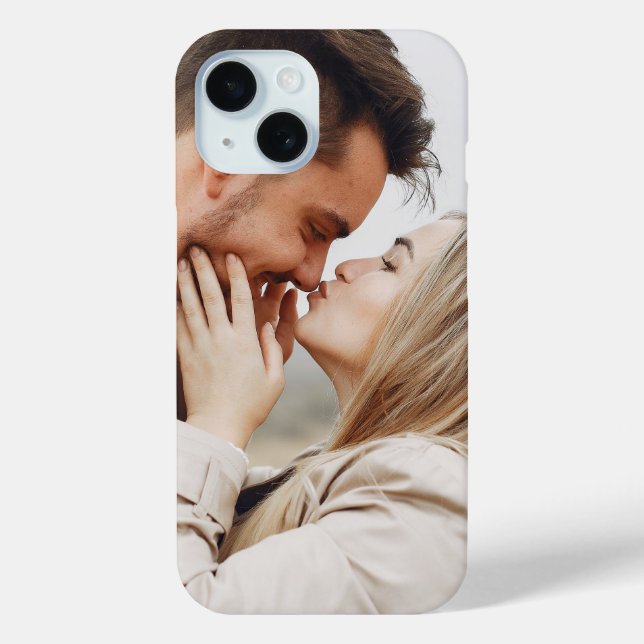 Trendy Add Your Selfie Photo Custom Case-Mate iPhone Case (Back)