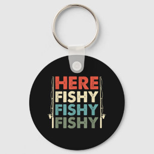 Trendy American I Love Fishing - Uni Adult, Black, Key Ring