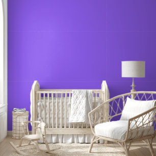 Trendy Amethyst Purple Solid Colour   Elegant Wallpaper