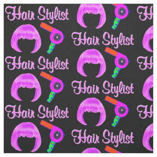 TRENDY AND CHIC HAIR STYLIST FABRIC