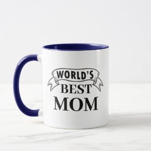 Trendy and Heartfelt Personalised World's Best Mum Mug