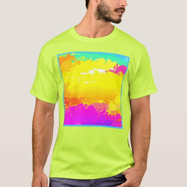Trendy and Timeless Clouds Patterns Art T-Shirt (Front)