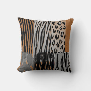 Trendy Animal Printed Zebra Stripe Pillow
