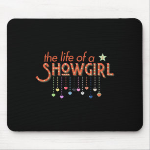 Trendy Apparel In My Showgirl Era Star Studded Ret Mouse Pad