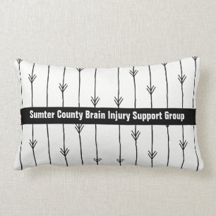 Trendy Arrows Custom Brain Injury Survivor Lumbar Cushion