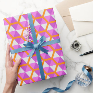 Trendy Artisan Sparkling Contemporary Wedding Than Wrapping Paper