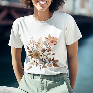 Trendy Autumn Vibe Watercolor  T-Shirt